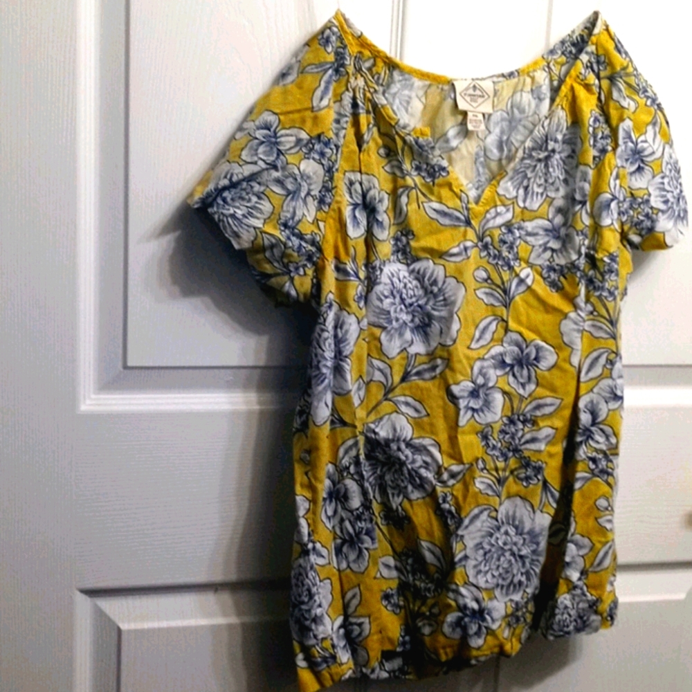 St. John's Bay floral shirt